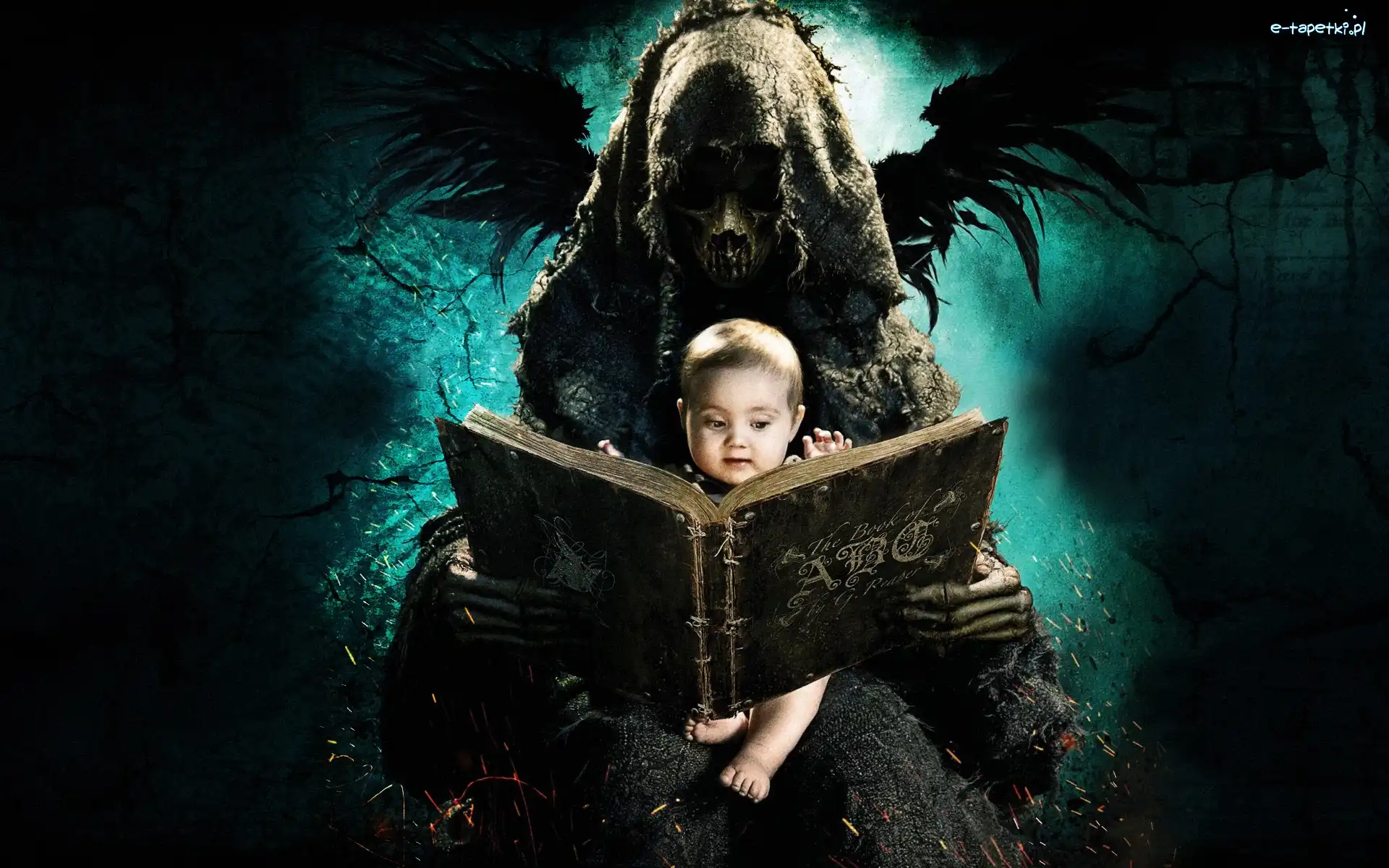 Książka, Dziecko, Demon