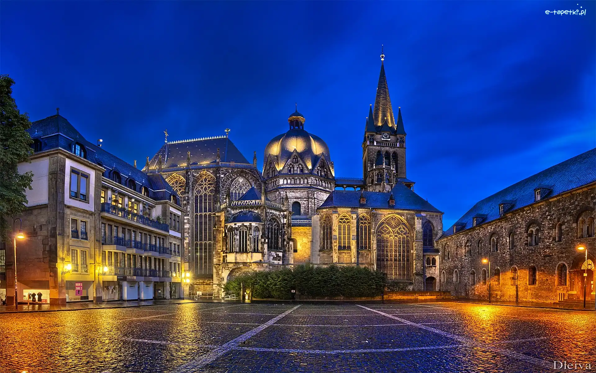 Niemcy, Zabytek, Aachen, Miasto, Katedra