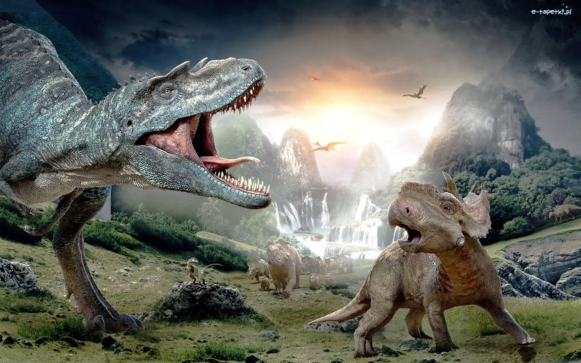 Lasy, Góry, Dinozaury