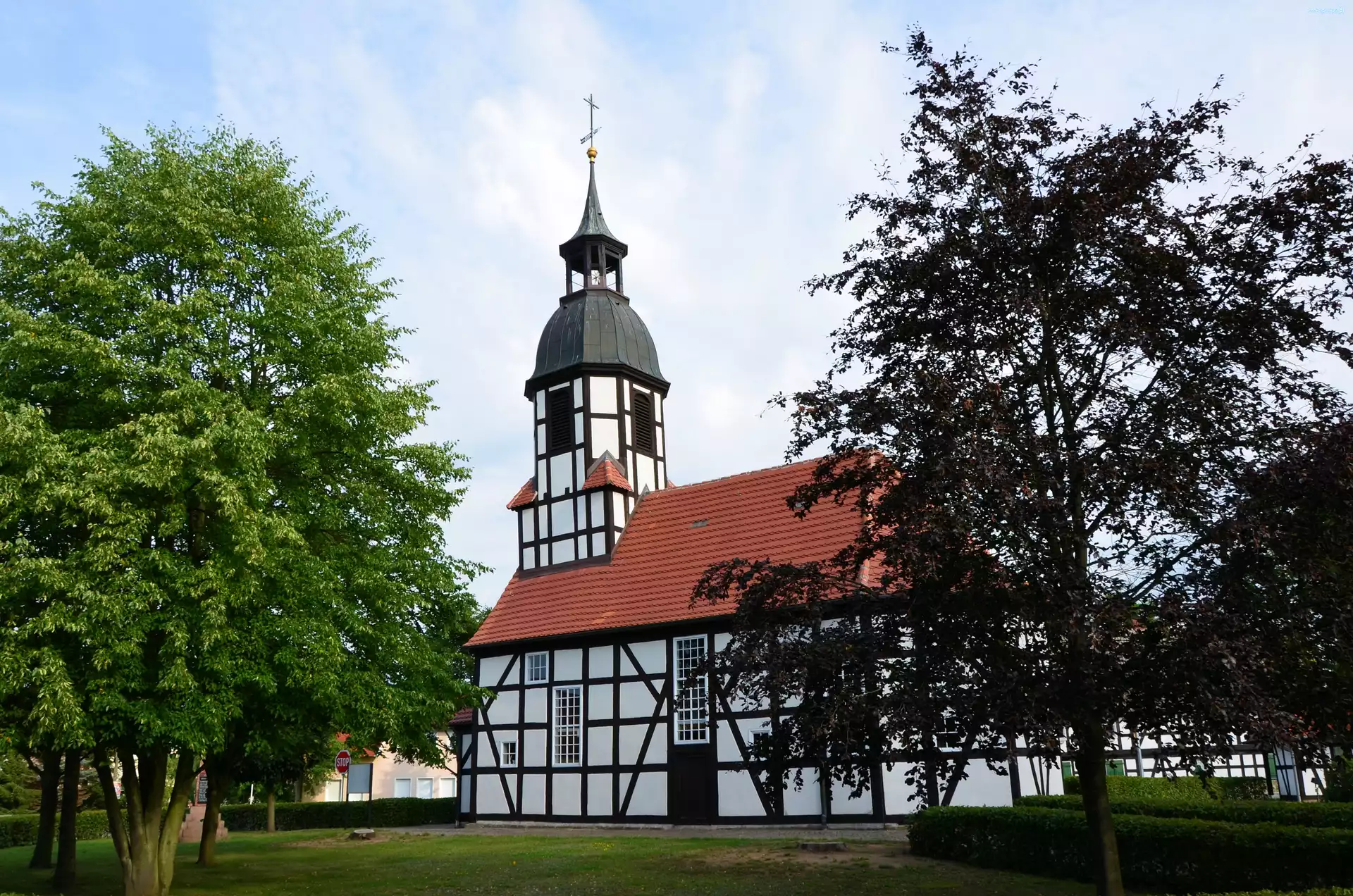 Cerkiew, Drzewa