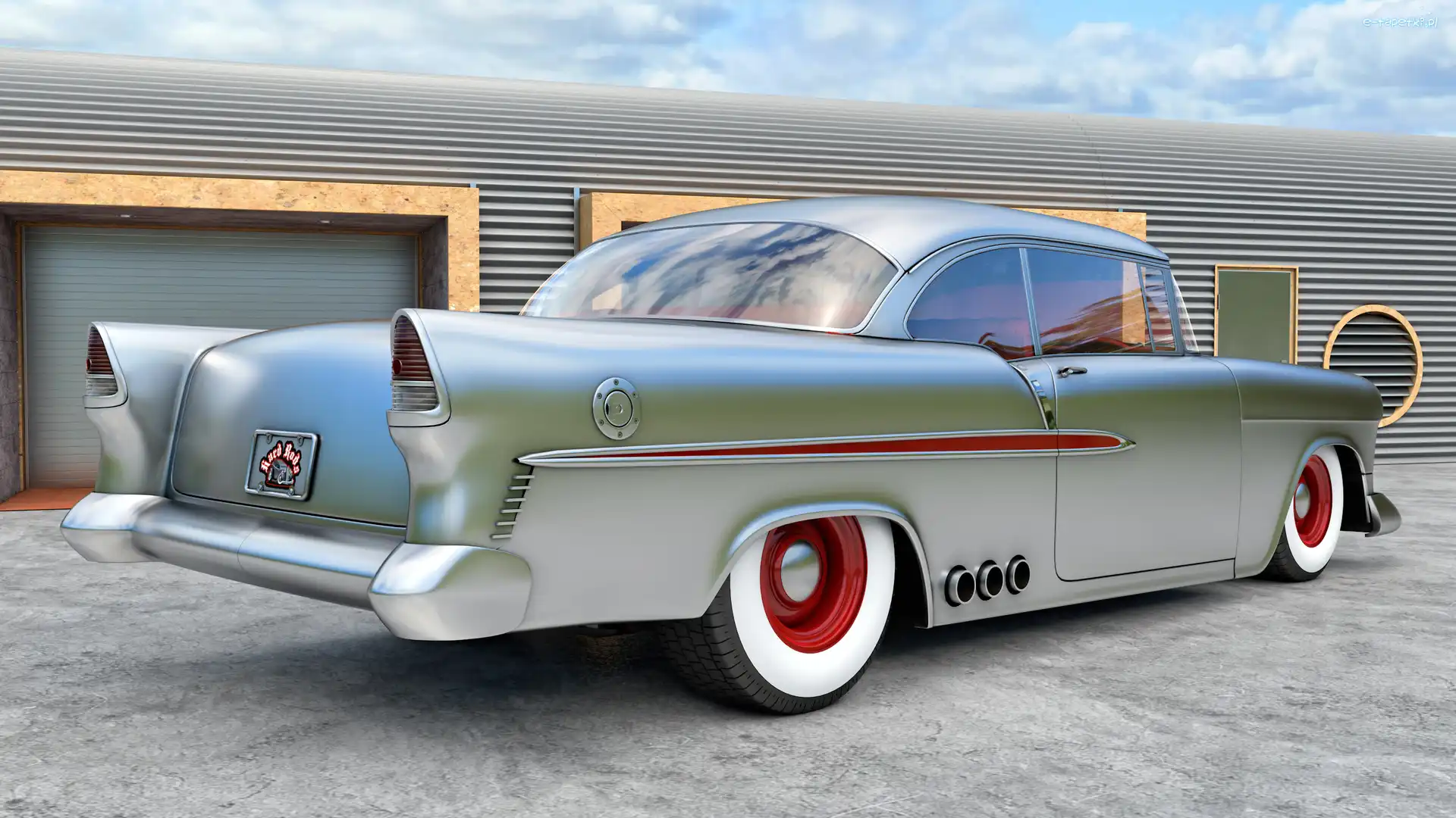 1955, Chevrolet BelAir, Zabytkowy