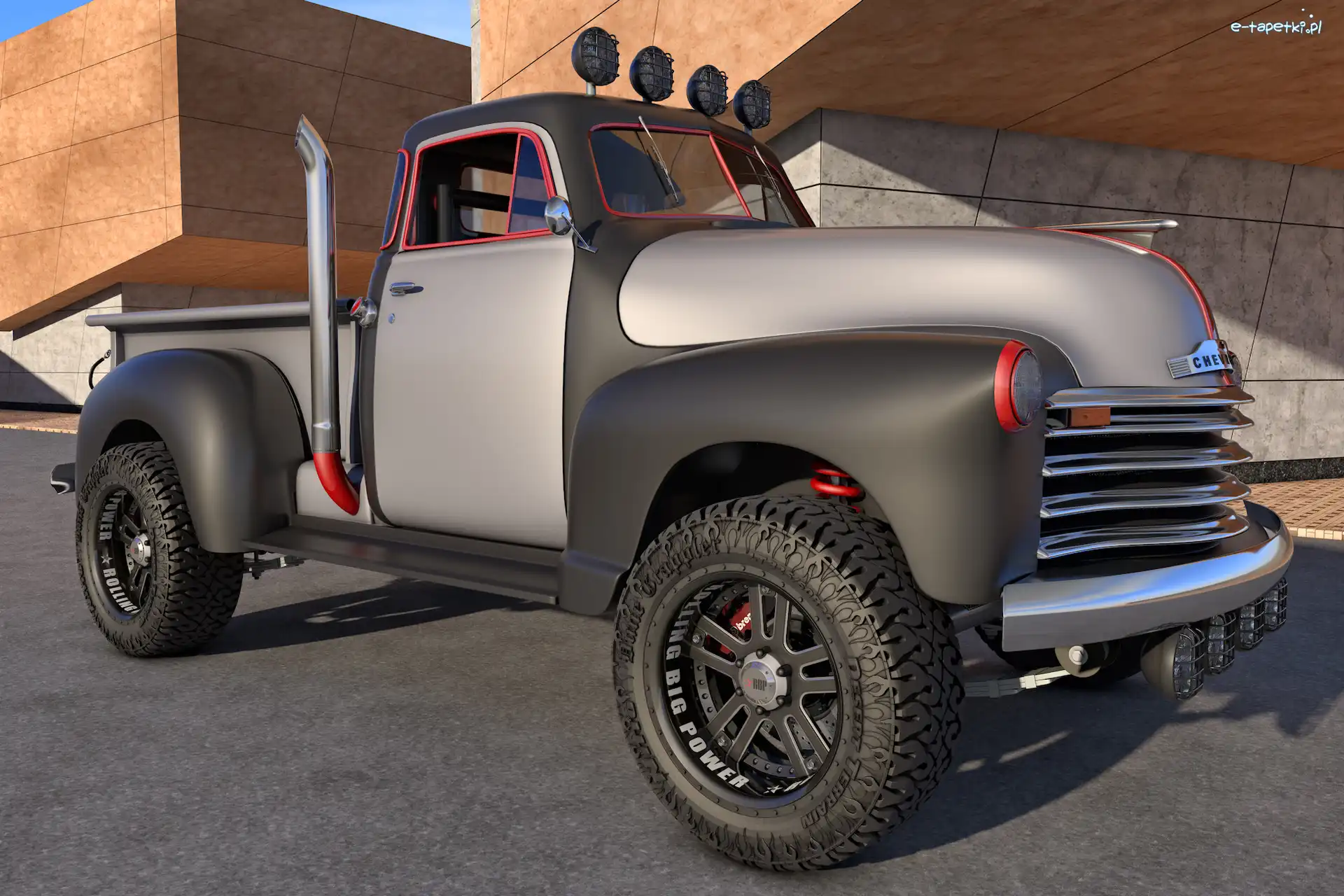 Zabytkowy, 1951, Chevrolet Pickup 4x4