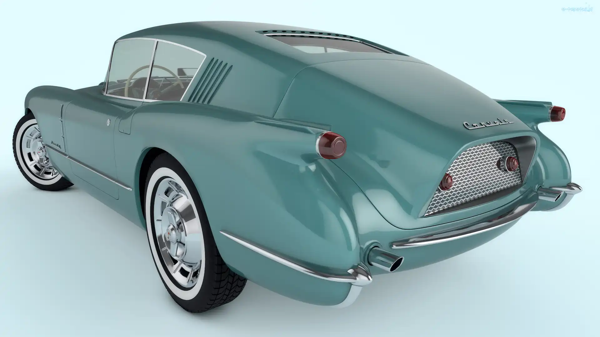 Zabytkowy, 1954, Chevrolet Corvette Corvair Concept