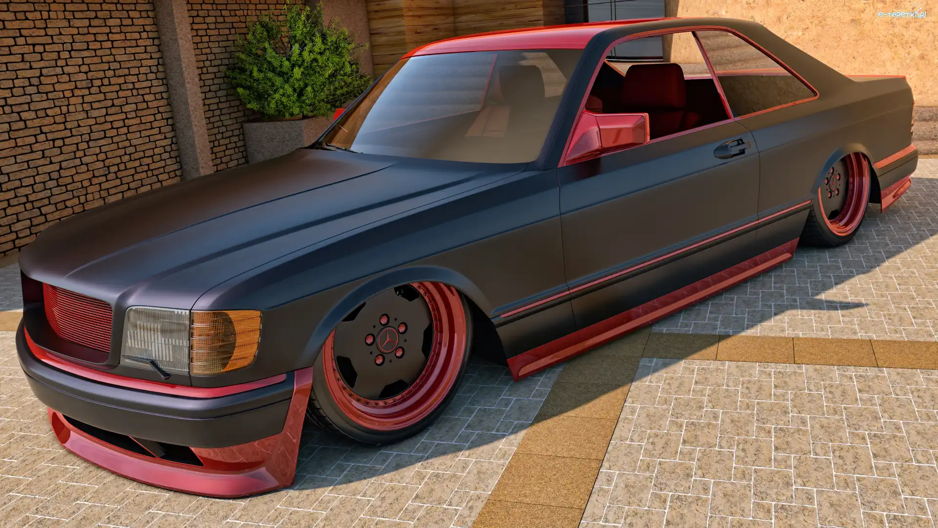 Bok, Mercedes Benz 560 SEC AMG