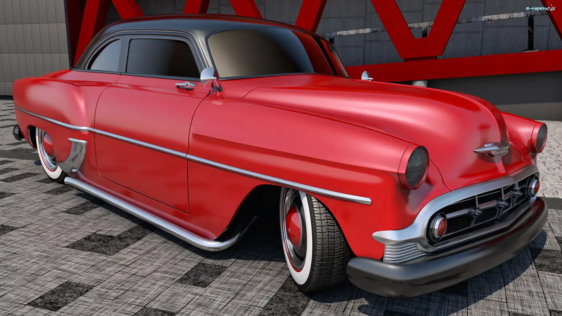 1953, Zabytkowy, Chevrolet Club Coupe