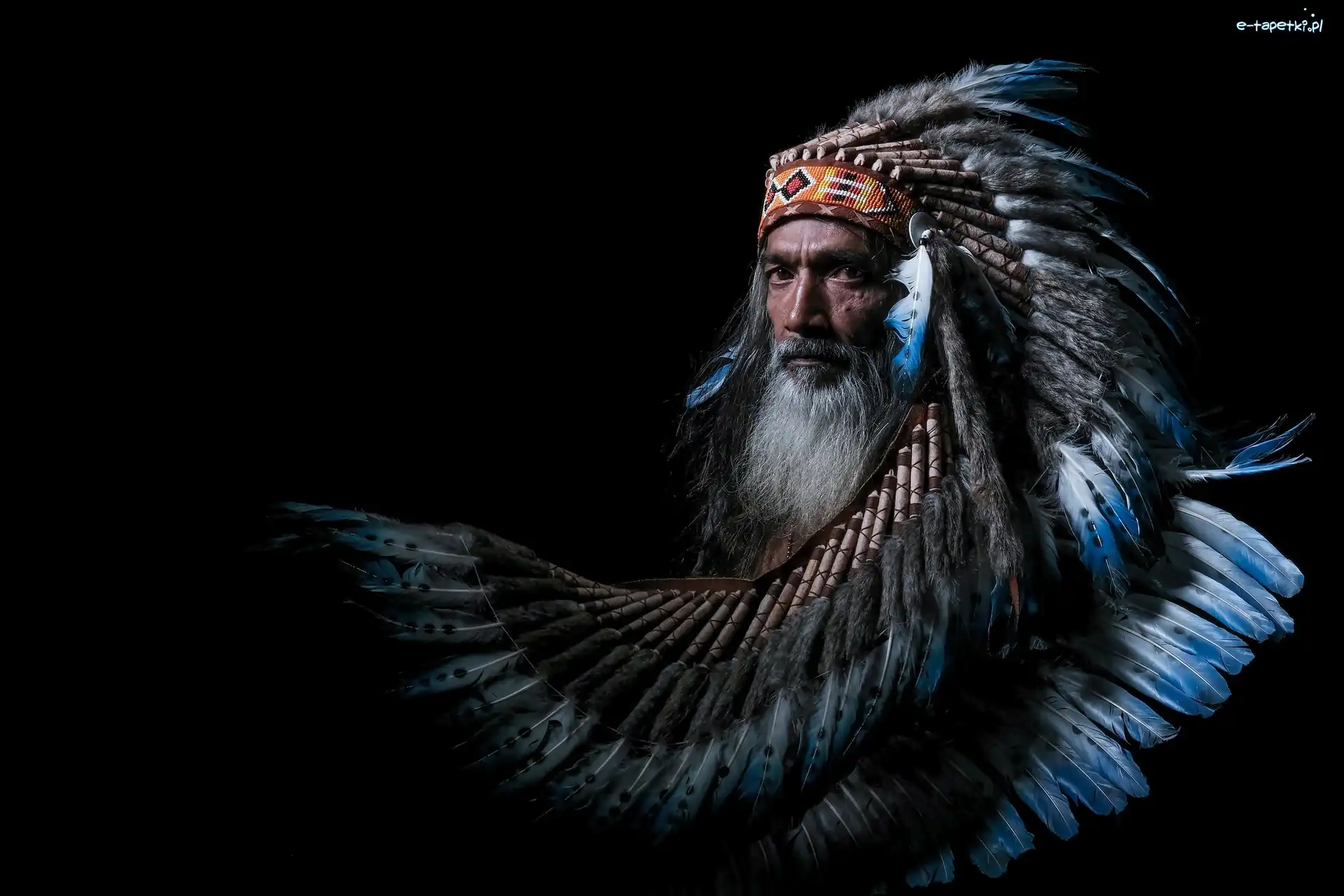 Indianin, Pióropusz, Mężczyzna