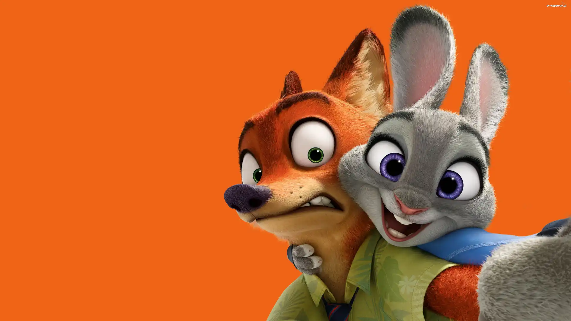 Zwierzogród, Lis Nick Bajer, Króliczka Judy Hopps, Film animowany