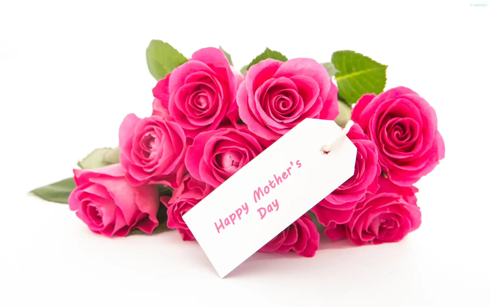 Róże, Napis, Bukiet, Dzień Matki, Happy Mothers Day