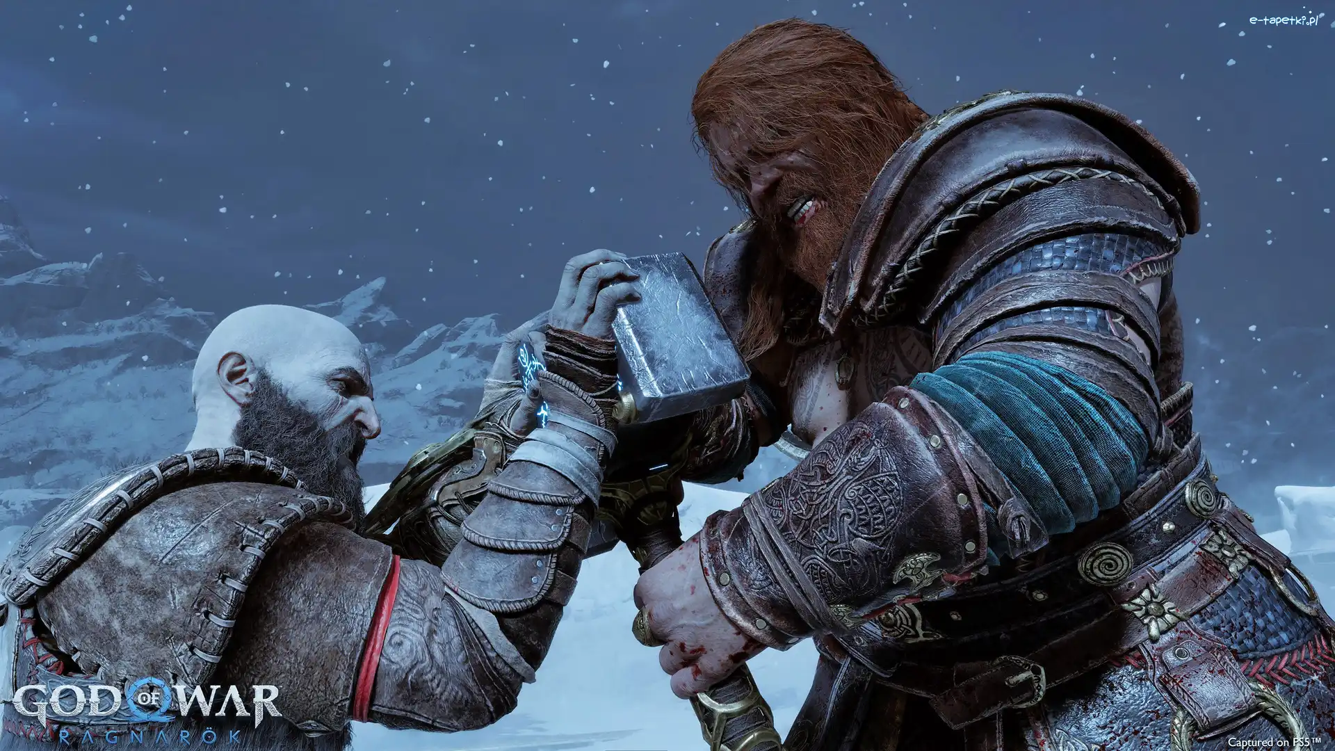 Młot, Kratos, Thor, Walka, Postacie, God of War Ragnarok
