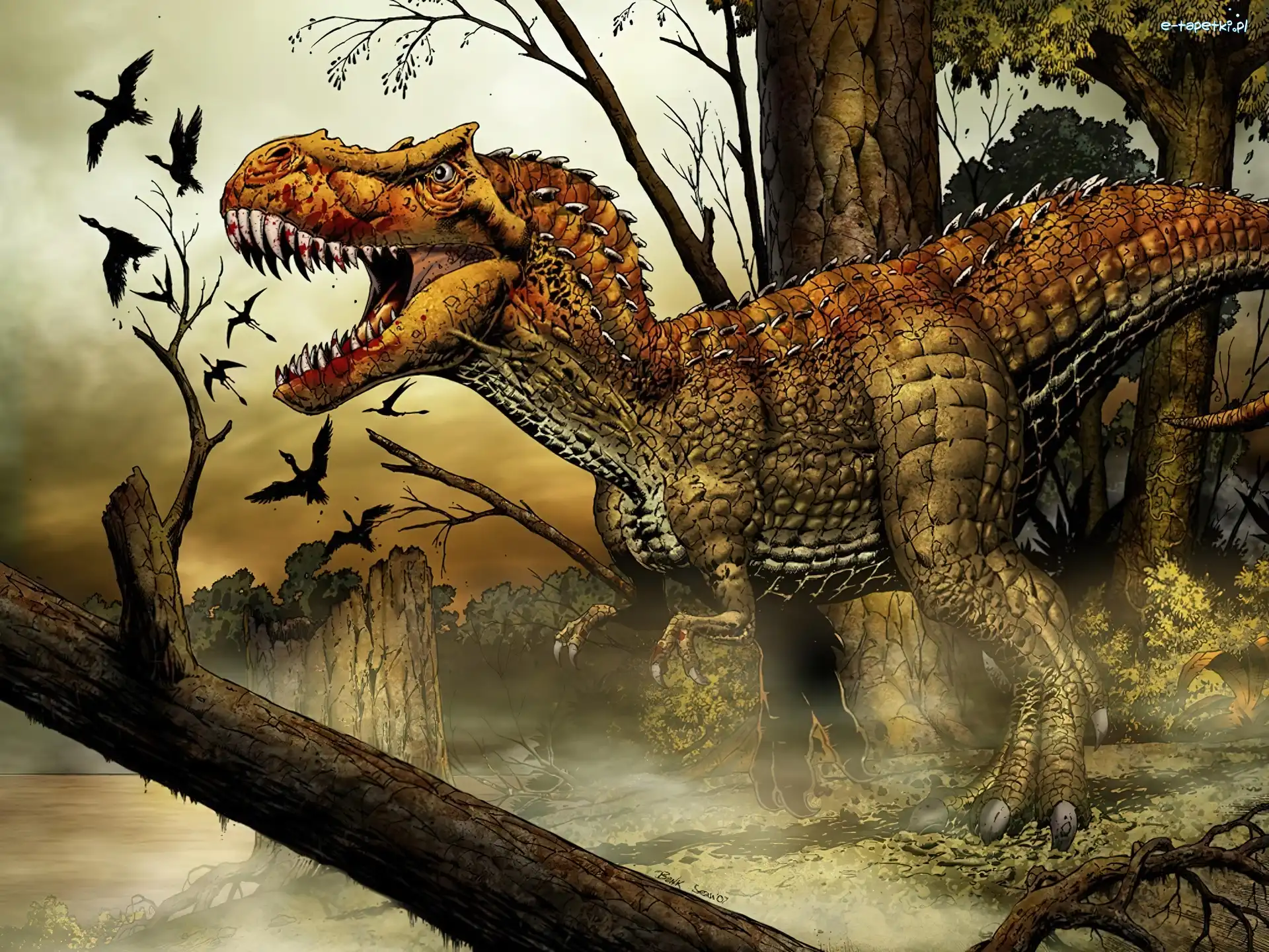 Drzewa, Dinozaur