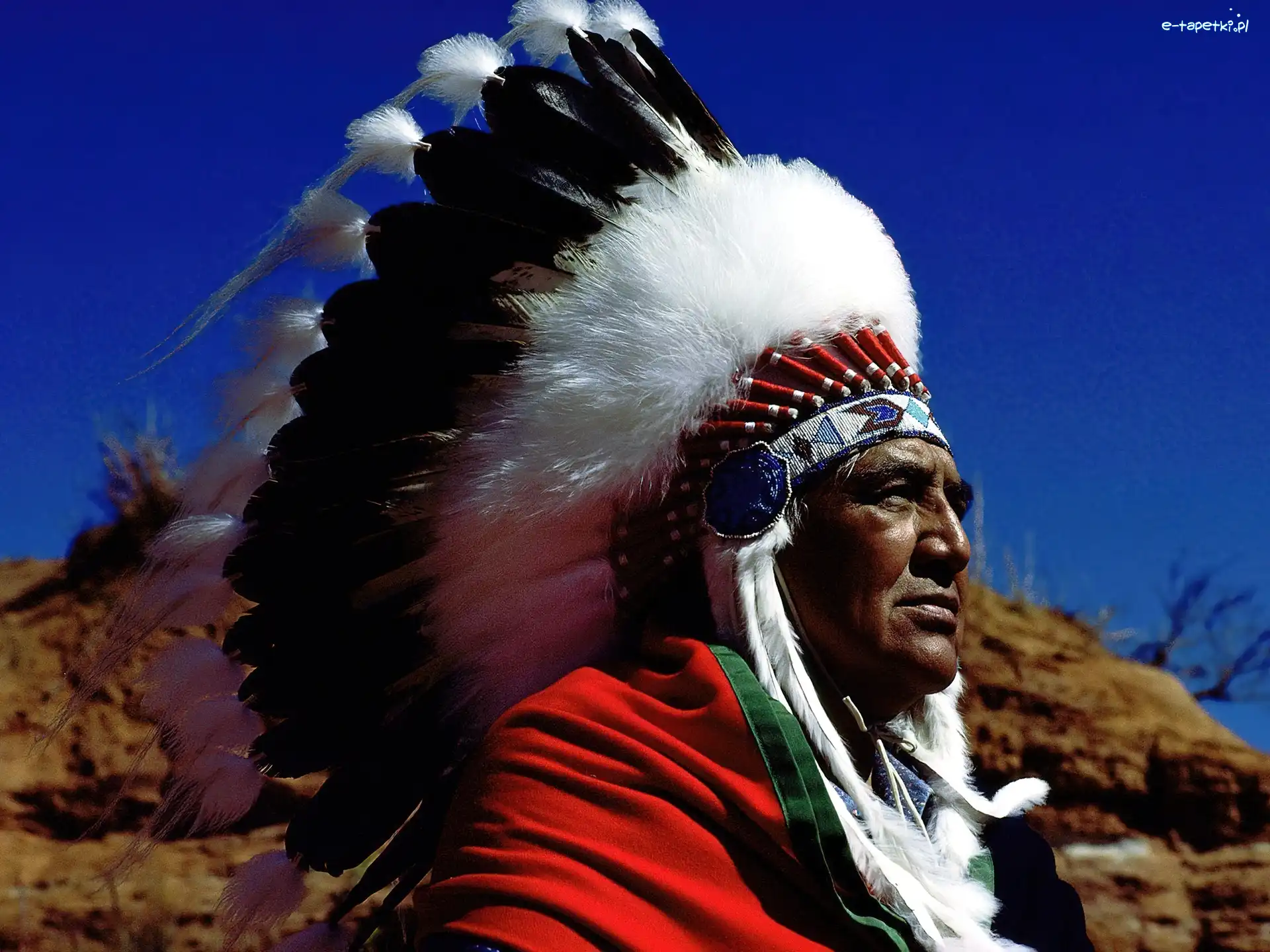 Pióropusz, Indianin