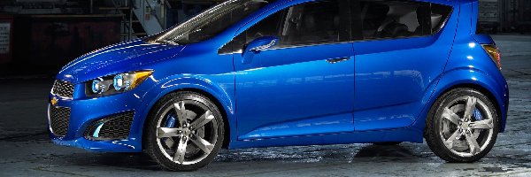 Chevrolet Aveo RS, Niebieski