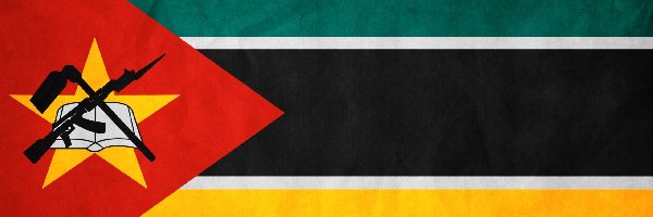 Republika Mozambiku, Państwa, Flaga