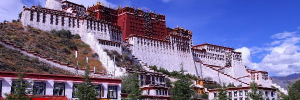 Tybet, Pałac Potala, Lhasa, Chiny