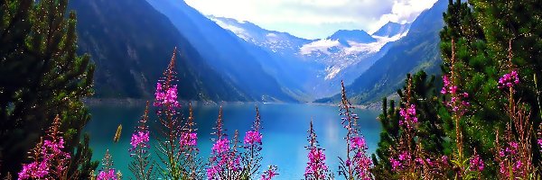 Kwiatki, Jezioro, Góry