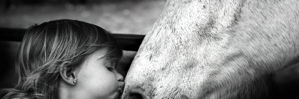 Buziak, Koń, Dziewczynka