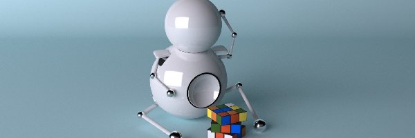 Kostka Rubika, Robot