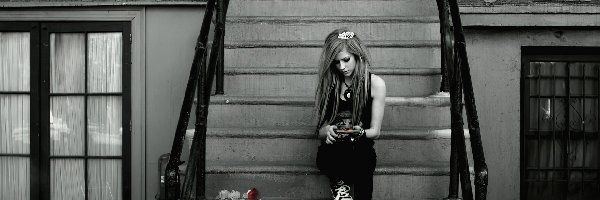 Avril Lavigne, Emo, Kobieta, Dom, Schody