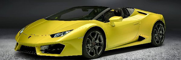 Huracan, Lamborghini, Żółte