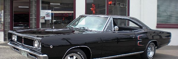 USA, Dodge Coronet, Czarny