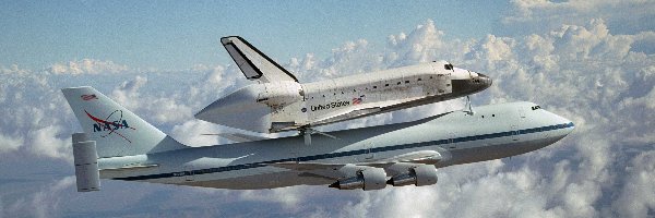 Kosmiczny, Discovery, Boeing 747, Statek