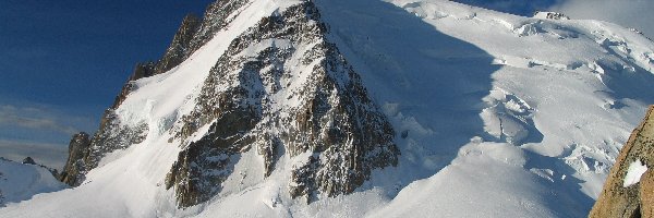 Szczyt, Śnieg, Mont Blanc
