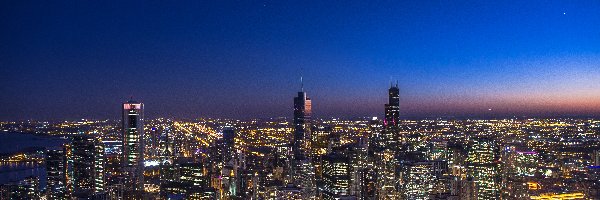 Noc, USA, Chicago