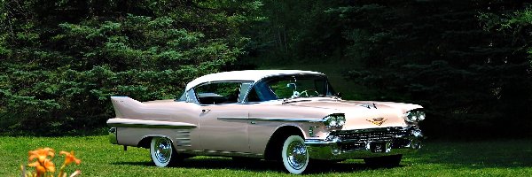 1958, Cadillac Series 62 Coupe De Ville, Zabytkowy