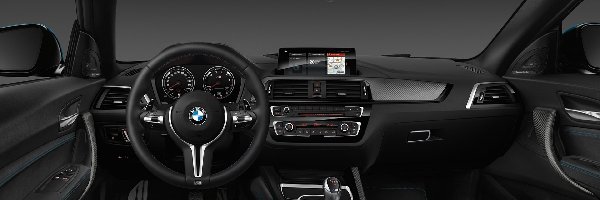 Wnętrze, 2018, BMW M2 Coupé