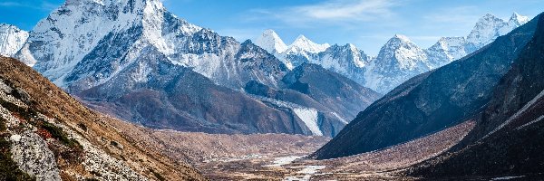 Góry, Himalaje, Ama Dablam, Nepal