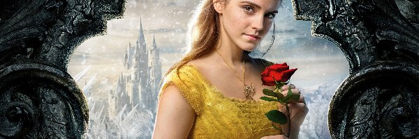 Beauty and the Beast, Film, Piękna i Bestia, Róża, Emma Watson, Aktorka