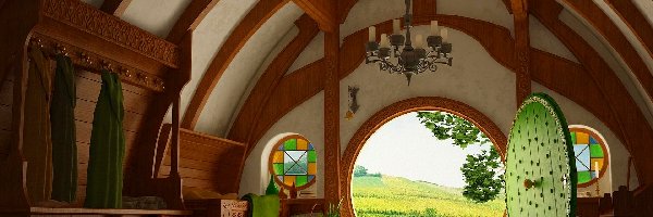 Hobbita, Dom, Wnętrze