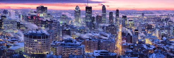 Montreal, Miasto, Wieżowce, Kanada