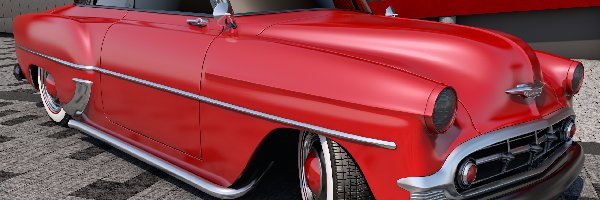 1953, Zabytkowy, Chevrolet Club Coupe