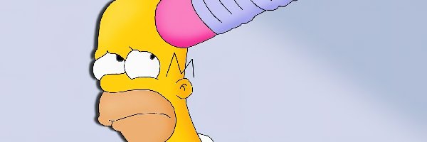 The Simpsons, Homer, Ołówek, Simpsonowie