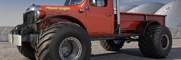 1946, Zabytkowy, Dodge Power Wagon
