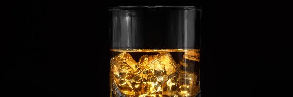 Lód, Whisky, Szklanka