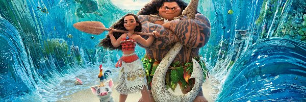 Film Animowany, Postacie, Vaiana Skarb oceanu, Chief Tui, Moana