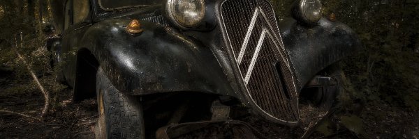 Citroen, Samochód, Stary