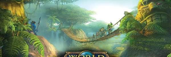most, fantasy, dżungla, World Of Warcraft