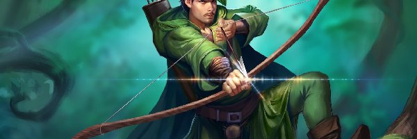 Łuk, Grafika, Strzały, Robin Hood