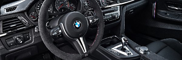 Wnętrze, 2017, BMW M4 CS