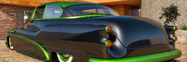 Zabytkowy, 1953, Buick Super Riviera Coupe