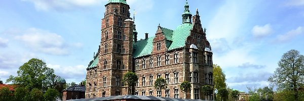 Dania, Kopenhaga, Zamek Rosenborg, Mury, Muzeum historii dynastii Oldenburgów