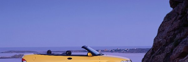 żółte Cabrio, Saab 9-3