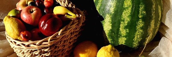 Kosz Owoce, Owoce, Różnorodne