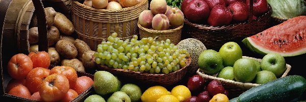 Zbiory, Warzywa, Owoce