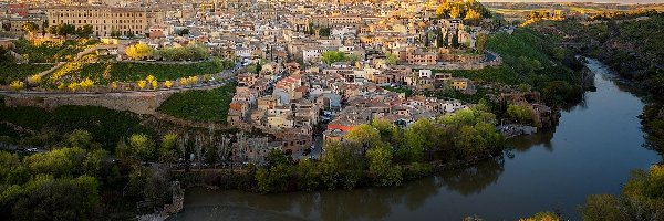 Rzeka Tag, Miasto Toledo, Hiszpania