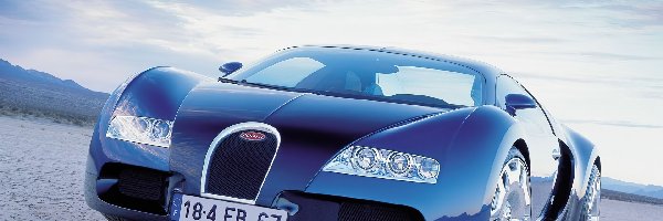 Niebo, Bugatti Veyron, Błękitny