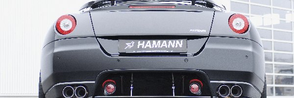 Ferrari 599, Wydech, Hamann, Tył